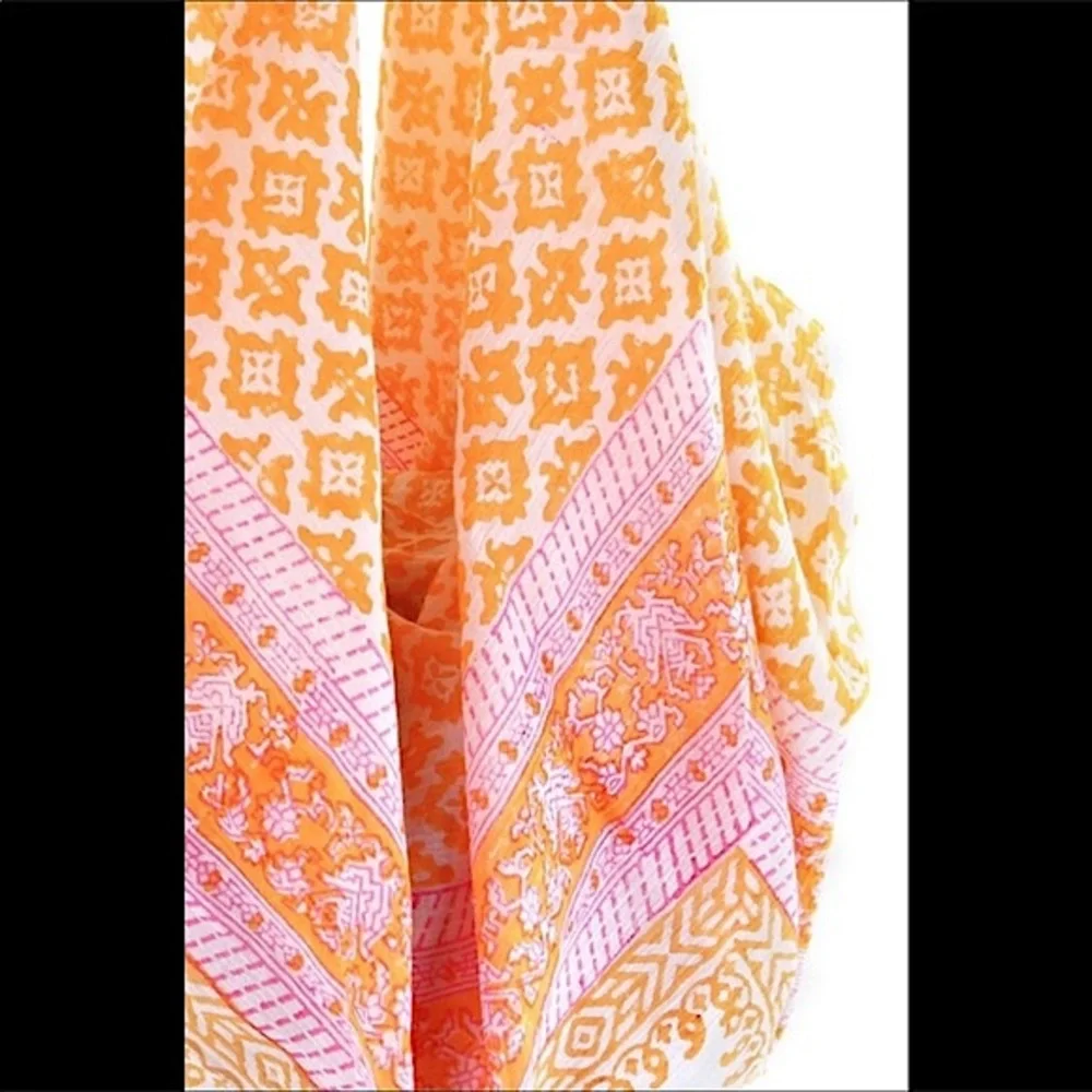 Tropical Tangerine Dream Full Zip Boho Market Hobo Bag Pink New